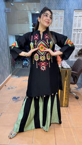 *This Time we are launching. One of the best beautiful colours    *(Premium cotton 60*60 ) * cord set for Gorgeous ladies*